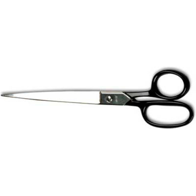 Clauss 10252 Forged Nickel Plated Office Scissors, 9", Black