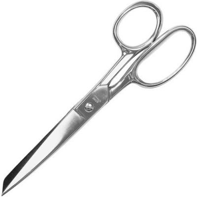 Clauss 10257 Forged Nickel Plated Straight Office Scissors, 8 ...