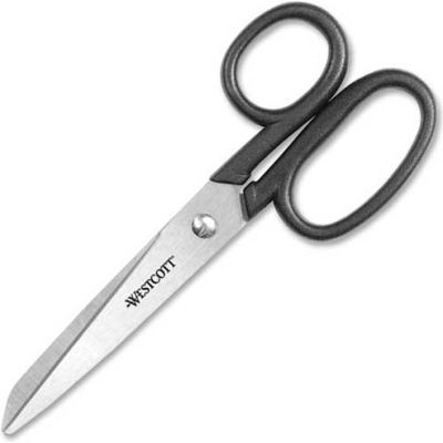 Westcott® Kleencut Shears, Left/Right Hand, 6", Black - Pkg Qty 12