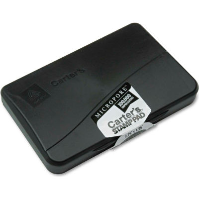 Carter's® Micropore Stamp Pad, 4 1/4 x 2 3/4, Black