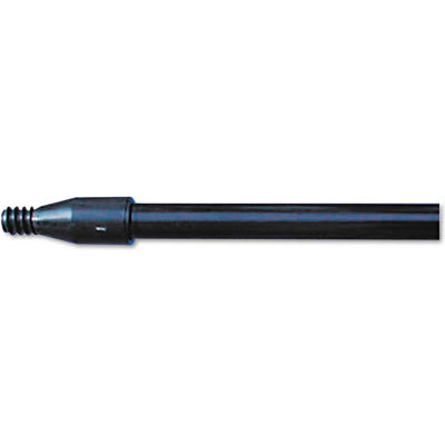 60" Fiberglass Handle With Nylon Plastic Threaded End 1"Dia. Black - BWK636