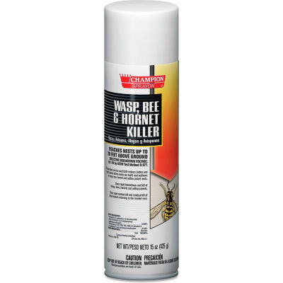 Chase Products Champion Sprayon Wasp, Bee & Hornet Killer, 15oz, Can, 12/Carton - CHP5108