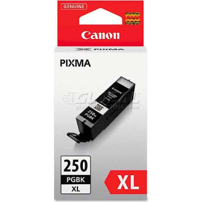 Canon® 6432B001 Ink (PGI-250XL), ChromaLife 100+, 500 Page-Yield, Black