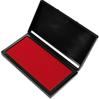 COSCO Microgel Stamp Pad for 2000 PLUS, 3 1/8 x 6 1/6, Red