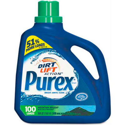 Purex® Concentrate Liquid Laundry Detergent, Mountain Breeze, 150 oz ...