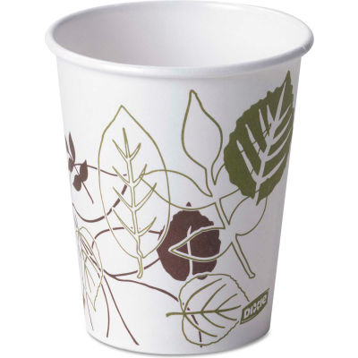 Dixie® Pathways Paper Hot Cups, 10 oz, 1000/Carton