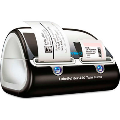 Dymo® LabelWriter® 450 Twin Turbo, 8-1/2" X 7-1/4" X 5-1/4"