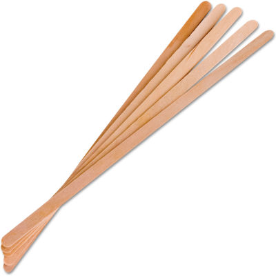 Eco-Products® Stirrers, 7"L, Wooden, 1,000/Pack, Wood