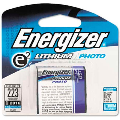 Energizer 6V e² Lithium Battery, 1 per Pack