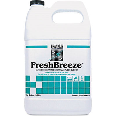 Franklin FreshBreeze Floor Cleaner, Gallon Bottle, 4 Bottles - F378822