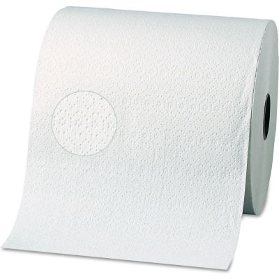 2 Ply Paper Towels Center Pull Roll Perforated White 600 Sheets Absorbent 6 Pcs 