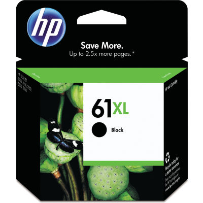 HP 61XL High Yield Black Original Ink Cartridge
