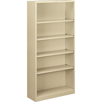 Bookcases & Displays | Bookcases | HON® Metal Bookcase ...