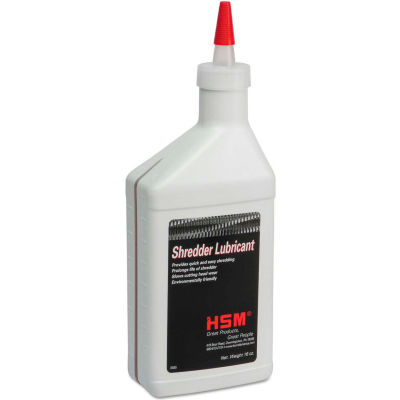 HSM® HSM314 Shredder Oil, 16 oz. Bottle