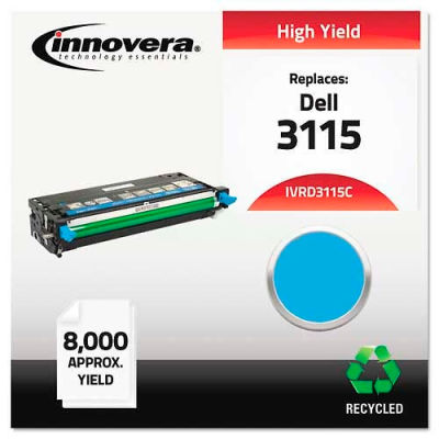 Innovera® D3115C High-Yield Toner Cartridge, 8000 Page Yield, Cyan