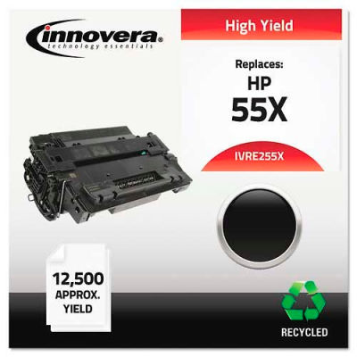 Innovera® E255X High-Yield Toner Cartridge, 12500 Page Yield, Black