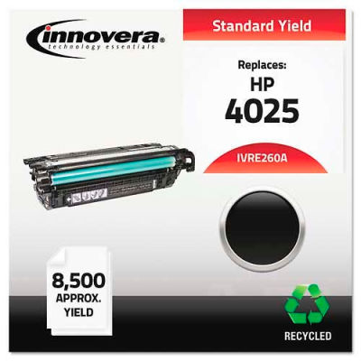 Innovera® E260A Compatible, Remanufactured, CE260A (260A) Laser Toner, 8500 Yield, Black