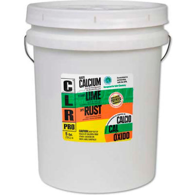 CLR Calcium, Lime And Rust Remover, 5 Gallon Pail - JELCL5PRO