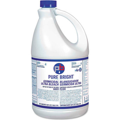 Pure Bright® Liquid Bleach, 1 Gallon Bottle, 6 Bottles/Case - BLCH6