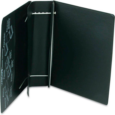Charles Leonard® Varicap6 Expandable 1 To 6 Post Binder, 11 x 8-1/2, Black