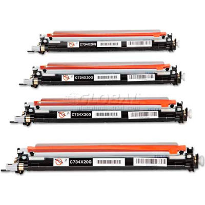 Lexmark™ C734X24G Photoconductor Kit, 20000 Page Yield, 4/Pack