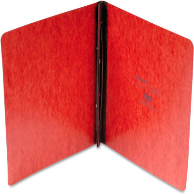 Oxford® Pressboard Report Cover, 2 Prong Fastener, Letter, 3" Capacity, Red