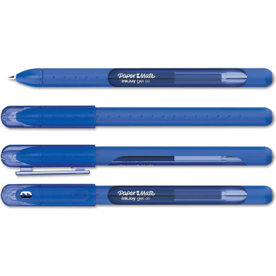 Paper Mate® InkJoy Gel Stick Pen, 0.7 mm, Medium, Blue Ink, Dozen