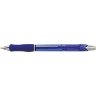 Pentel® R.S.V.P. Super RT Retractable Ballpoint Pen, 0.7mm, Blue Ink/Barrel, Dozen