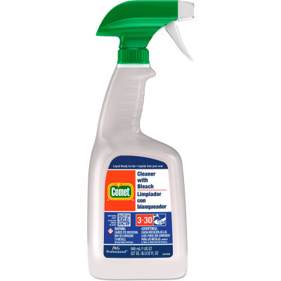 Comet® Cleaner with Bleach, 32 oz. Trigger Spray Bottle, 8 Bottles - 02287