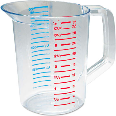 Rubbermaid® Commercial Bouncer Measuring Cup, 32 Oz., Clear