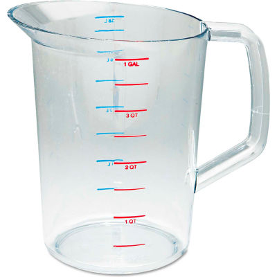 Rubbermaid® Commercial Bouncer Measuring Cup, 4 Qt., Clear