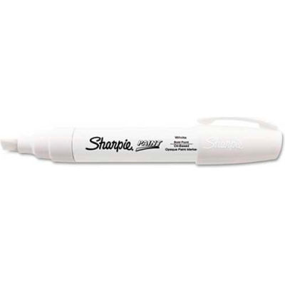 Sharpie® Paint Marker, Wide Point, White