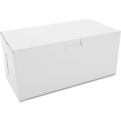 Bakery Boxes 9" x 5" x 4" White - 250 Pack