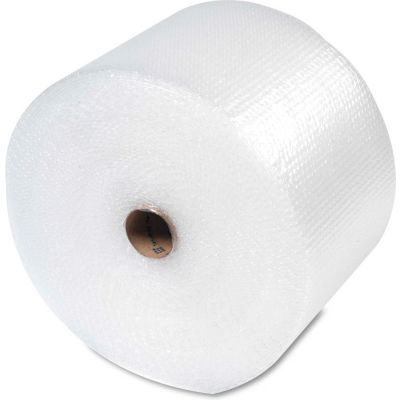 Sealed Air Bubble Wrap® Cushioning Material, 12"W x 175 x 3/16" Thick, Clear, 1 Roll