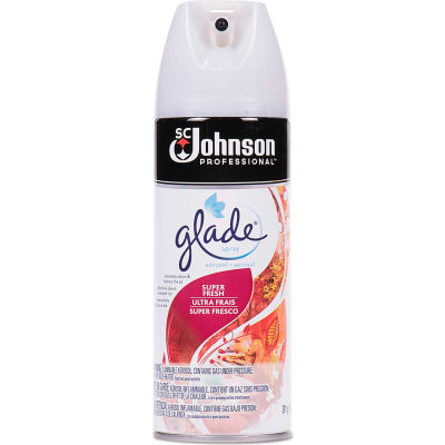 Glade Air Freshener Super Fresh Scent, 13.8 Oz. Aerosol 12/Case - 682262