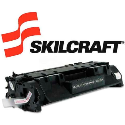 SKILCRAFT® Compatible Remanufactured CE505A (05A) Toner, 2300 Page-Yield, Black