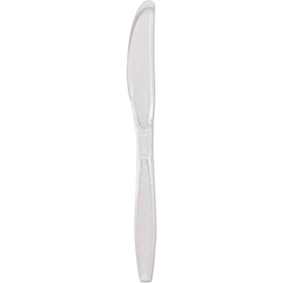 SOLO® GDC6KN-0090, Guildware Knives, Polystyrene, Clear, 1000/Carton