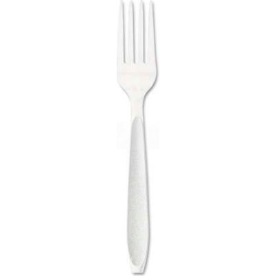 SOLO® HSWF-0007 Impress Forks, Polystyrene, White, 1000/Carton