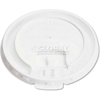 SOLO® Liftback & Lock Tab Cup Lids for Foam Cups, 10 oz, White, 1000/Carton