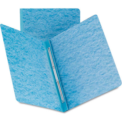Smead® Side Opening Pressboard Report Cover, Prong Fastener, Letter, Blue
