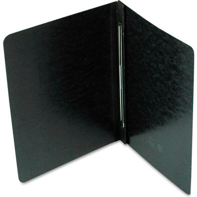 Smead® Side Opening PressGuard Report Cover, Prong Fastener, Letter, Black