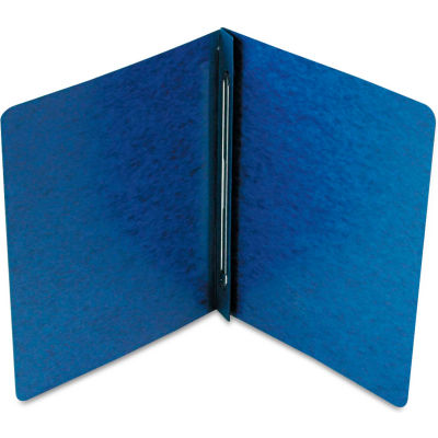 Smead® Side Opening PressGuard Report Cover, Prong Fastener, Letter, Dark Blue