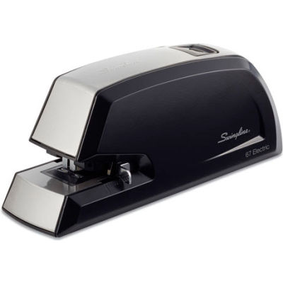 Swingline® Commercial Electric Stapler, 20 Sheet/210 Staple Capacity, Black