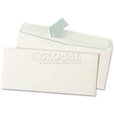 Universal One® Peel & Seal Strip Business Envelopes, #10, 9-1/2"W x 4-1/8"H, White, 100/Pack