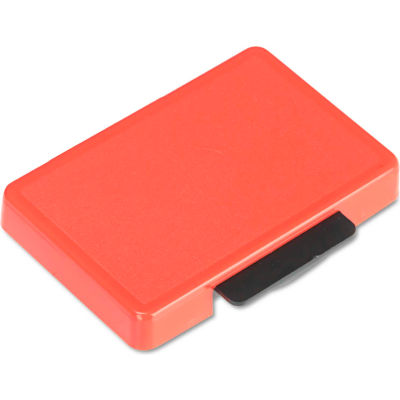 U. S. Stamp & Sign® T5440 Dater Replacement Ink Pad, 1 1/8 x 2, Red