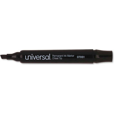 Permanent Marker, Chisel Tip, Low Odor, Nontoxic, Black Ink, Dozen