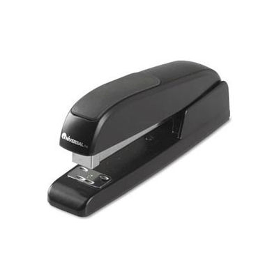 Universal Executive Full Strip Stapler, 20 Sheet Capacity, Black
