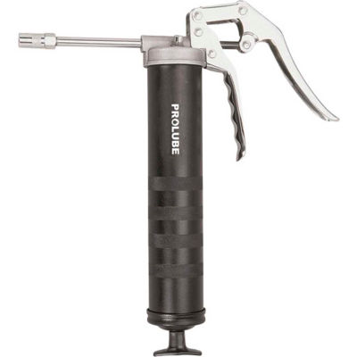 Prolube 43002 Pistol Grip Grease Gun, with extension and coupler, 14 oz. cap., 5000 PSI, 1/8" NPT