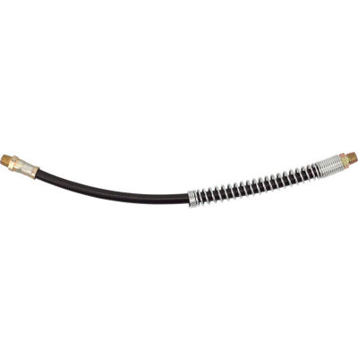 Prolube 43680 Flexible Grease Gun Hose with Spring Guard, 3500 PSI, 12-inch, 1/8" NPT