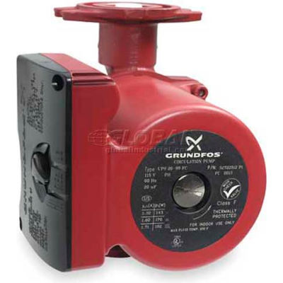 Grundfos Super Brute 3-Speed Circulator Water Pump UPS-26-150-F, 95906630, 115v, Cast Iron